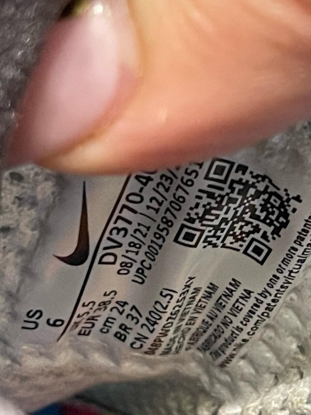 Nike Air Presto x Hello Kitty University Blue Sneakers DV3770-400 - Women 7.5 - Picture 4 of 4